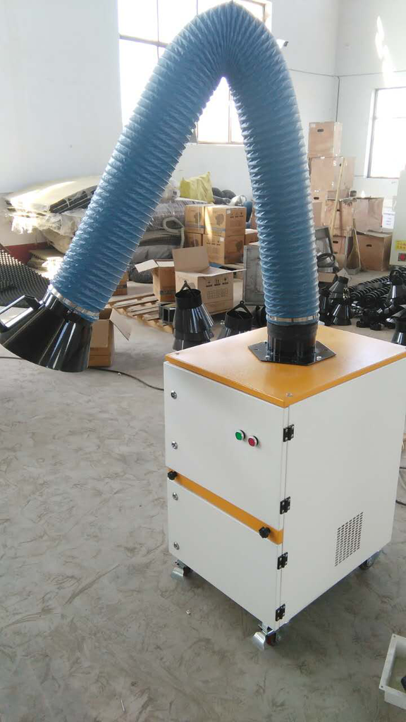 焊煙凈化器環(huán)保設(shè)備 移動式焊煙凈化器焊煙吸塵器ZH-DH1500